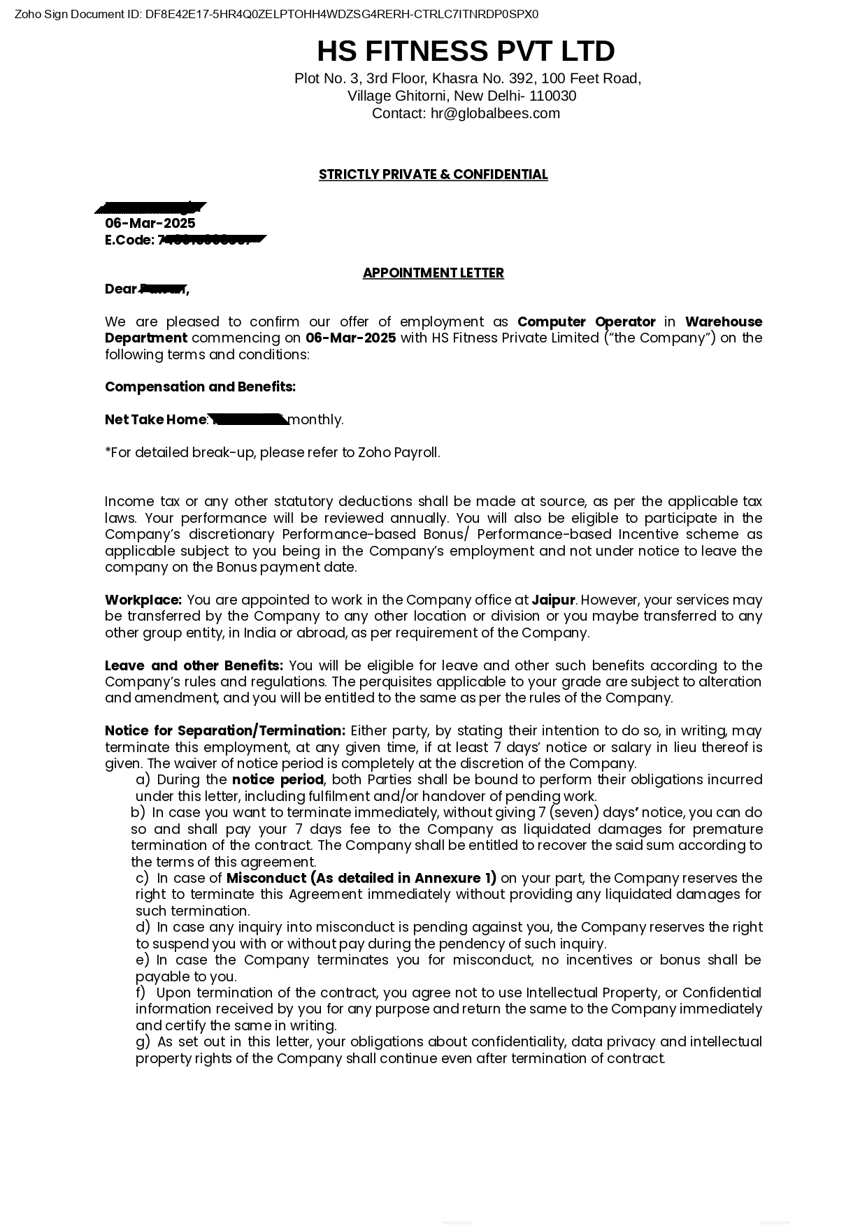 Offer Letter 9